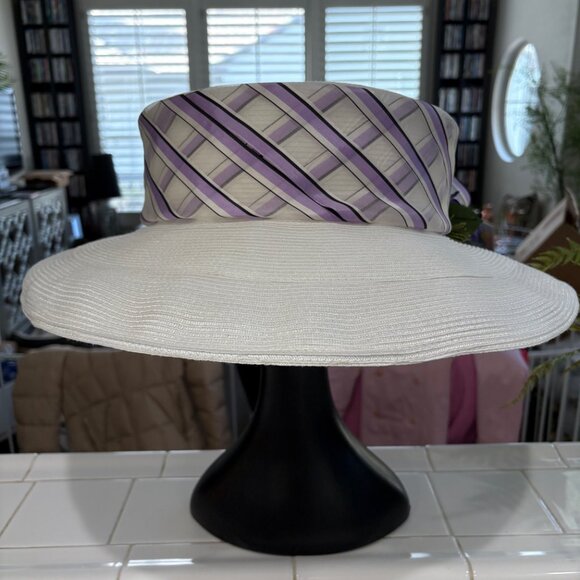 RARE FIND - TITANTIC STYLE HAT FOR THE DERBY, WEDDINGS, EASTER, ANY CELEBRATION! main image 4